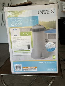 Intex Filter Pump For Pool