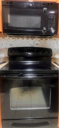 stove and microwave
