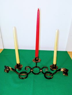 Antique style metal holder