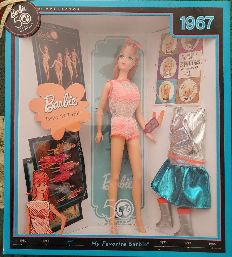 Barbie Twist N Turn 2008 Reproduction Doll