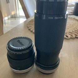 2 camara lenses