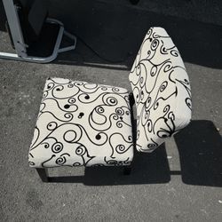 Black And White Chair