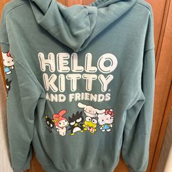 Hello Kitty Zip Up Hoodie