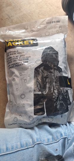 Men's water proof jacket