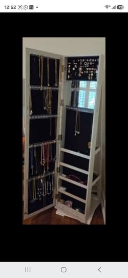 Rotating Jewelry Armoire