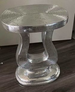 Beautiful Mirrored Table