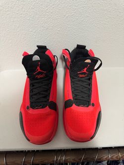 Air Jordan Red & Black Basketball Shoes – Men’s Size 8.5