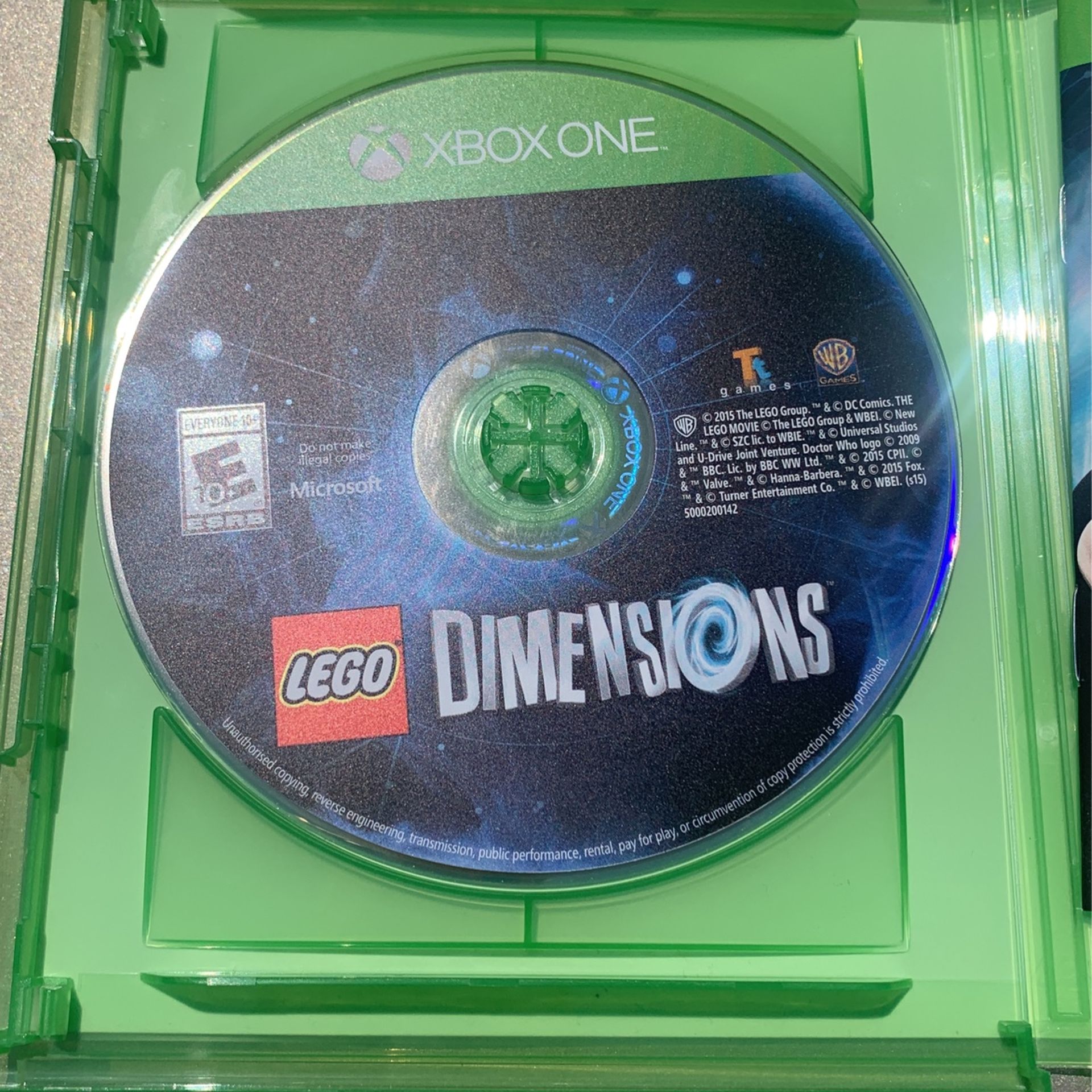 LEGO Dimensions Xbox One 2015 Game & Manual 1-2 players pre-owned