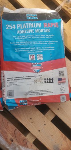 Adhesive mortar 254 platinum