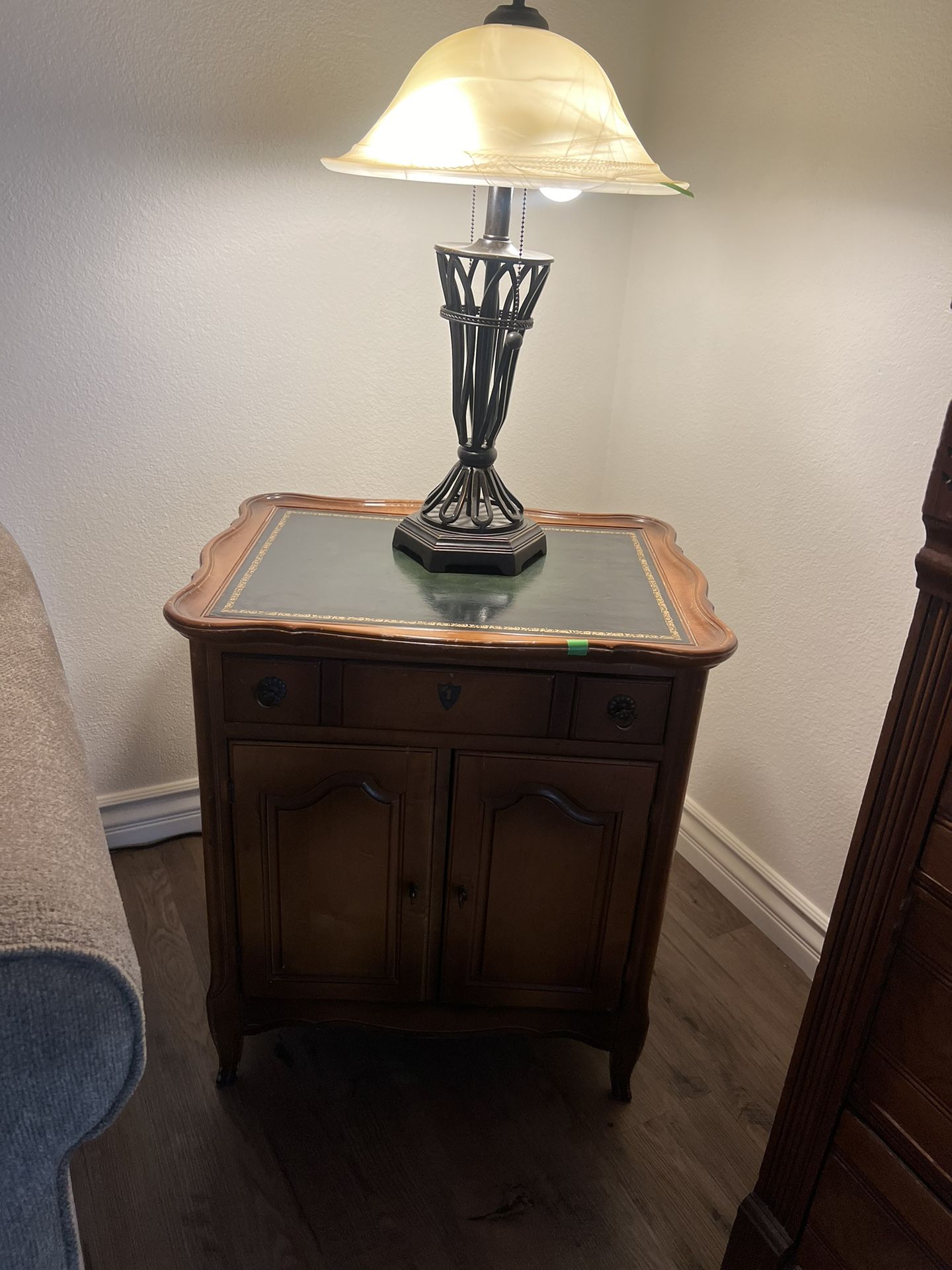 Chest And Lamp
