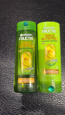Garnier shampoo and conditioner
