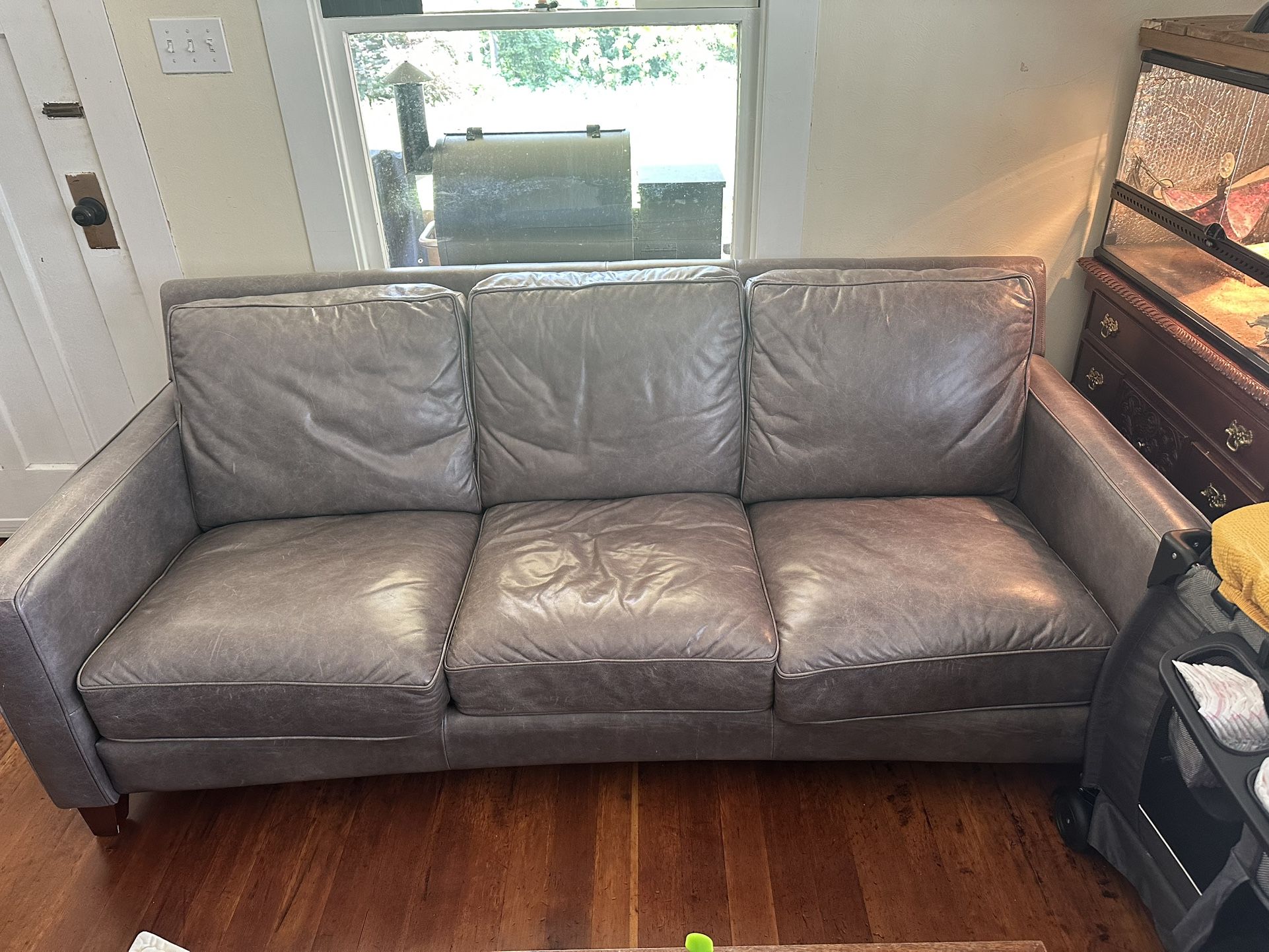 Leather Couch