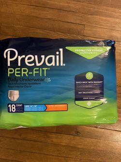 Prevail Per-Fit Large 44” - 58” Extra Absorbency