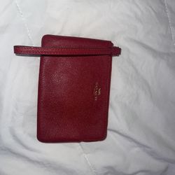 vintage coach card holder purse