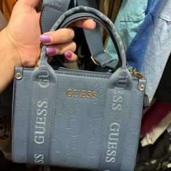 GUESS Navy Blue Small Purse SALE