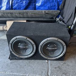 Pioneer Champion Serious Subwoofers 