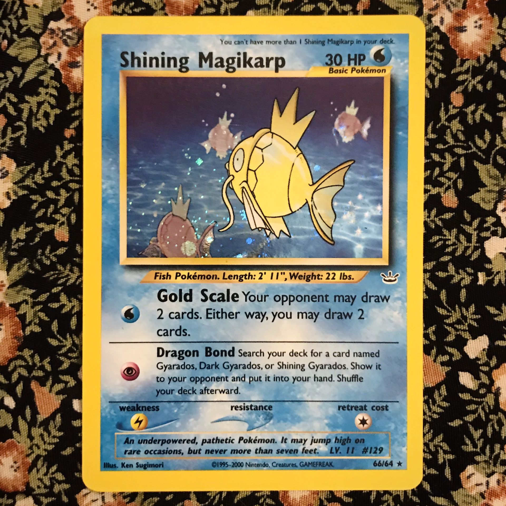 pokemon card shining magikarp Shining Magikarp main image 1