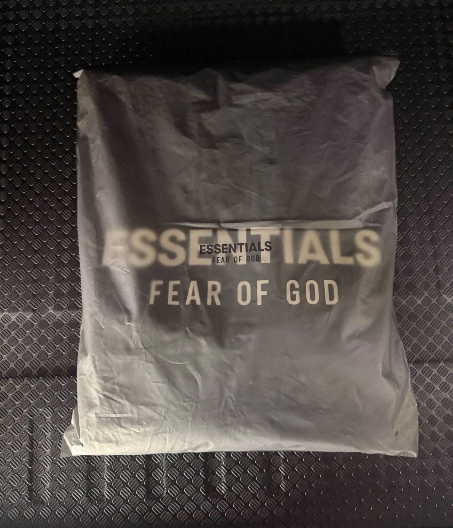 Essentials Black & White Hoodie FW24 Fear Of God M Medium