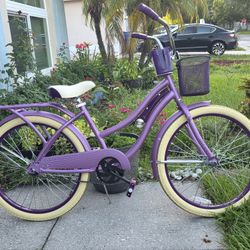 New Huffy 24" Nel Lusso Female Cruiser Bike