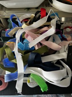 Box Of Variety Of Belt Straps $15