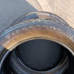 2 Llantas 215 55 R17 Firestone All Season 