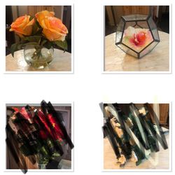 Assortment Of Gently Used Faux Plants $5 Each