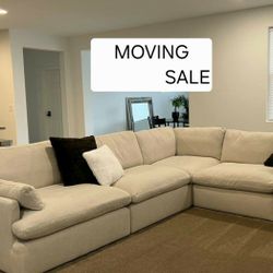 Cloud Couch Modular Sectional Sofa 6 Piece Set