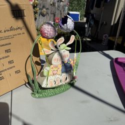 Home Interior Decor Candle Holder Easter 