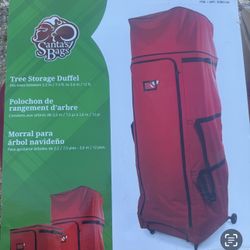 Santas Tree  Rolling Storage  Bag 