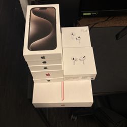  Apple Boxes With Chargers Inside 