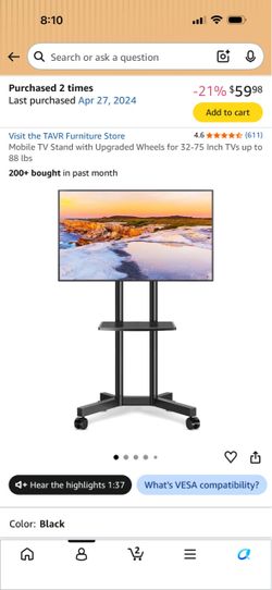 Mobile TV Stand
