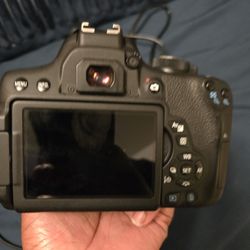 Canon Rebel T6i with 18-55mm lens