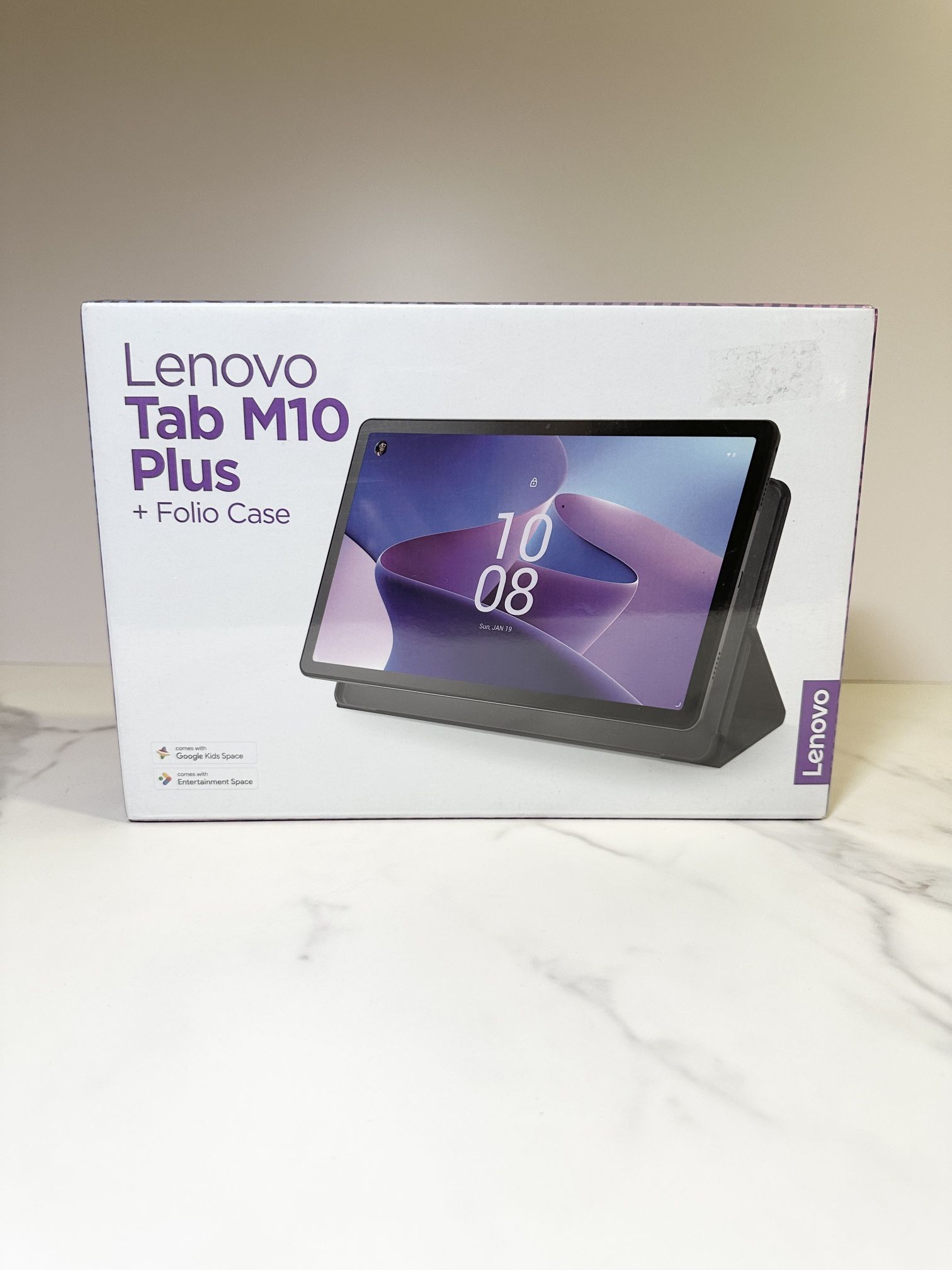 Lenovo Tab M10 Plus + Folio Case NEW AND SEALED