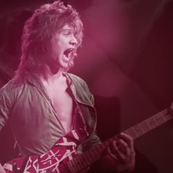 Eddie Van Halen (1979)As an authentic vintage print 