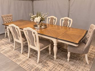 Farmhouse Dining Table and Chair Set