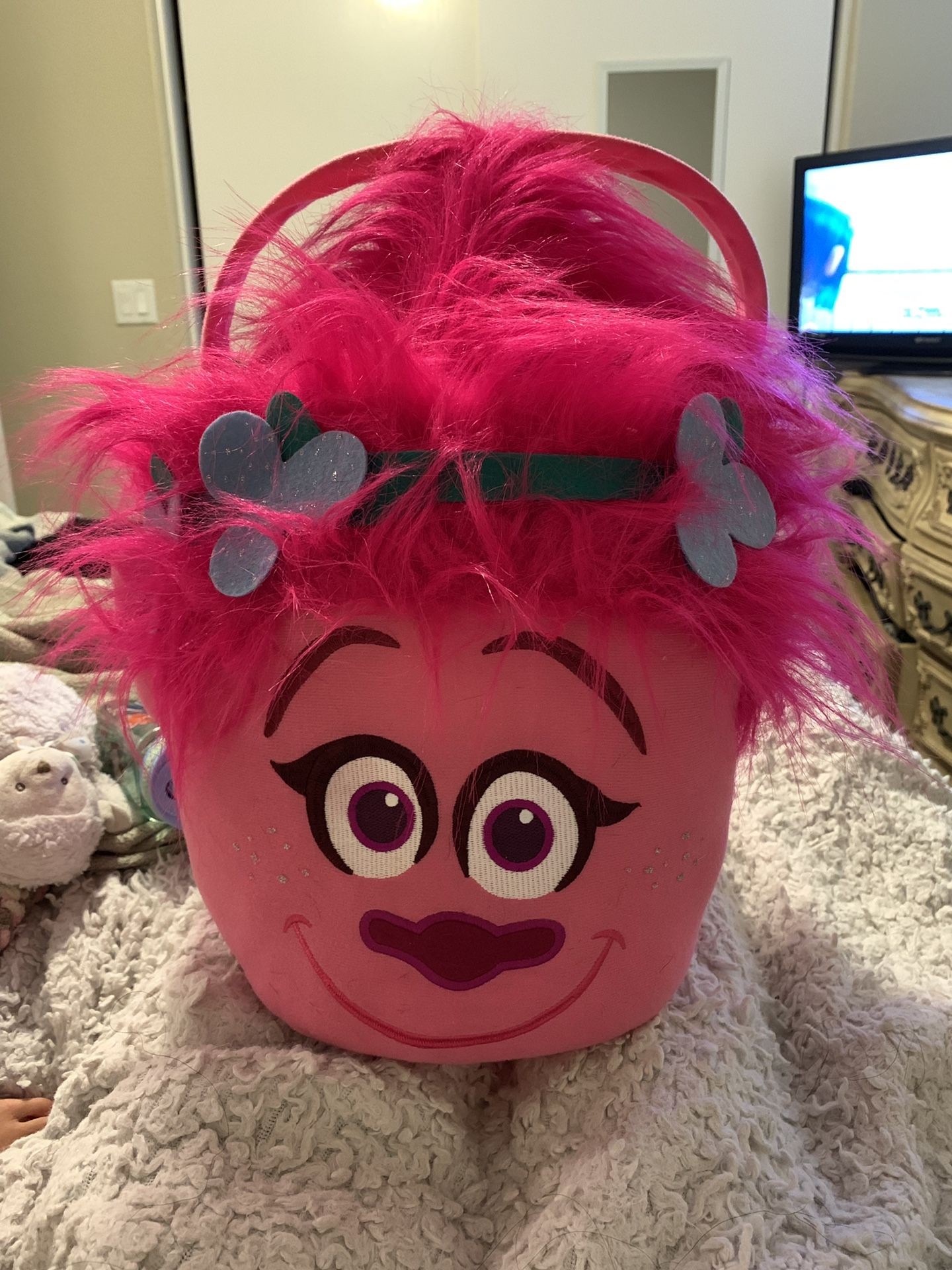 Trolls poppy Halloween bucket