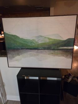 30" x 40" Framed Landscape Wall Art