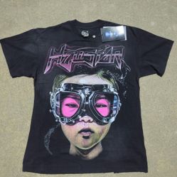 Hellstar The Future T-Shirt 'Black/Pink'