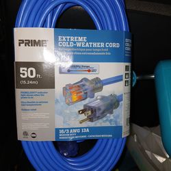 Prime 50 ft extreme cold weather extension