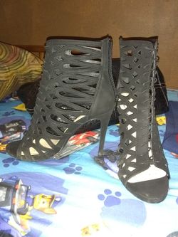 Black heels