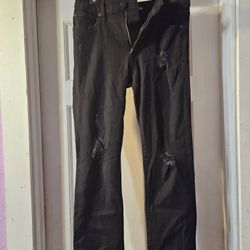 Men Express Black Pants Size 28×30