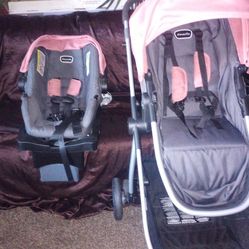 Evenflo Omni Plus Stroller and Car Seat Set
