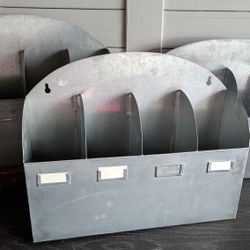Metal Wall Divider Bins 