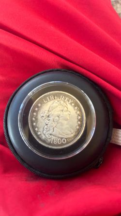 1800 Silver Dollar Draped Bust Liberty Coin