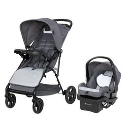 Baby Trend Venture Stroller Travel System Infant Car Seat  And Stroller in Grey
