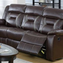 Brand New Manual Reclining Sofa