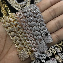 Cuban Bracelets (6-9inches)