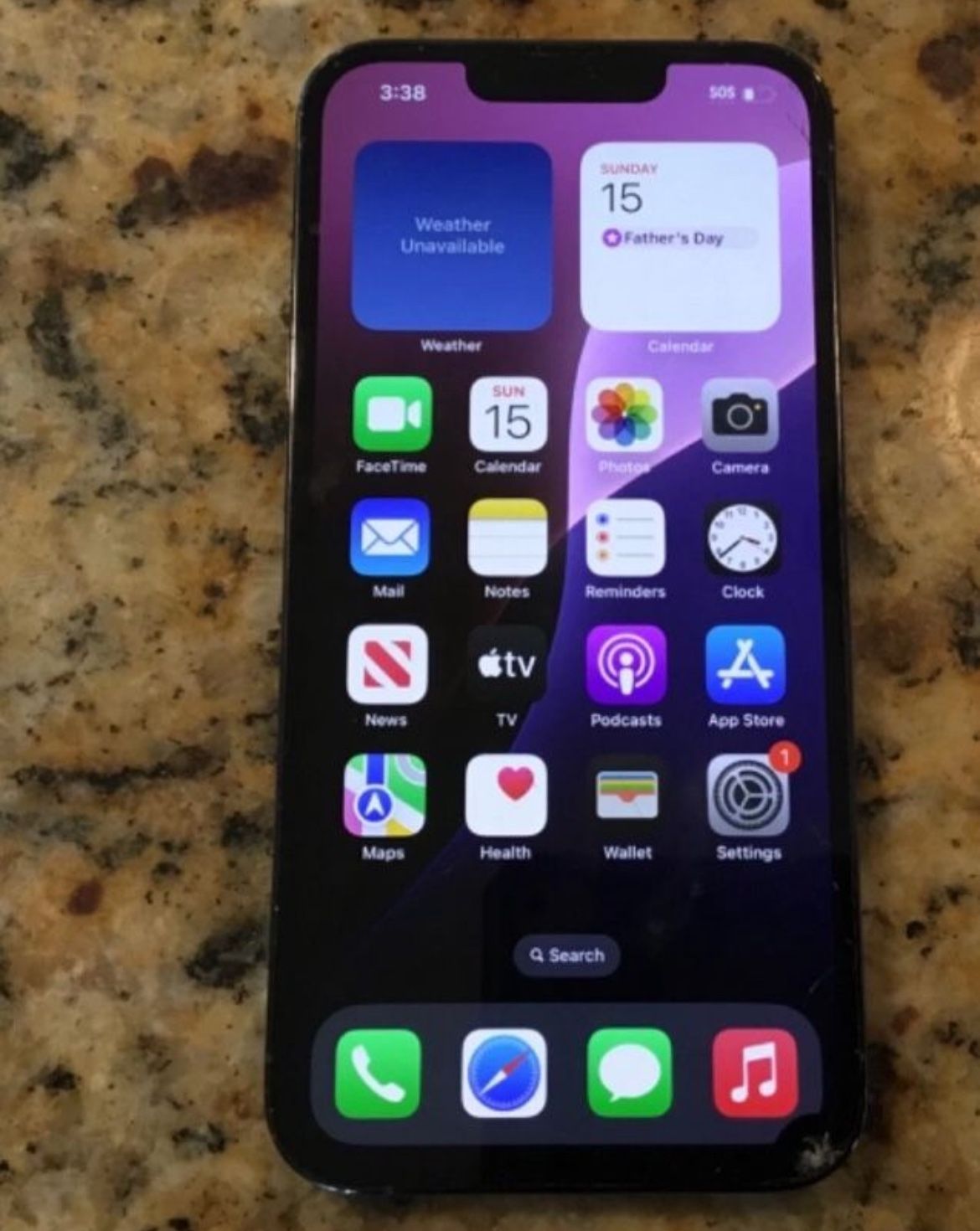 Cricket iPhone 13 128gb No iCloud