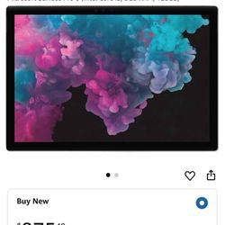 Microsoft Surface Pro 6 (Intel Core i5, 8GB RAM, 128GB)