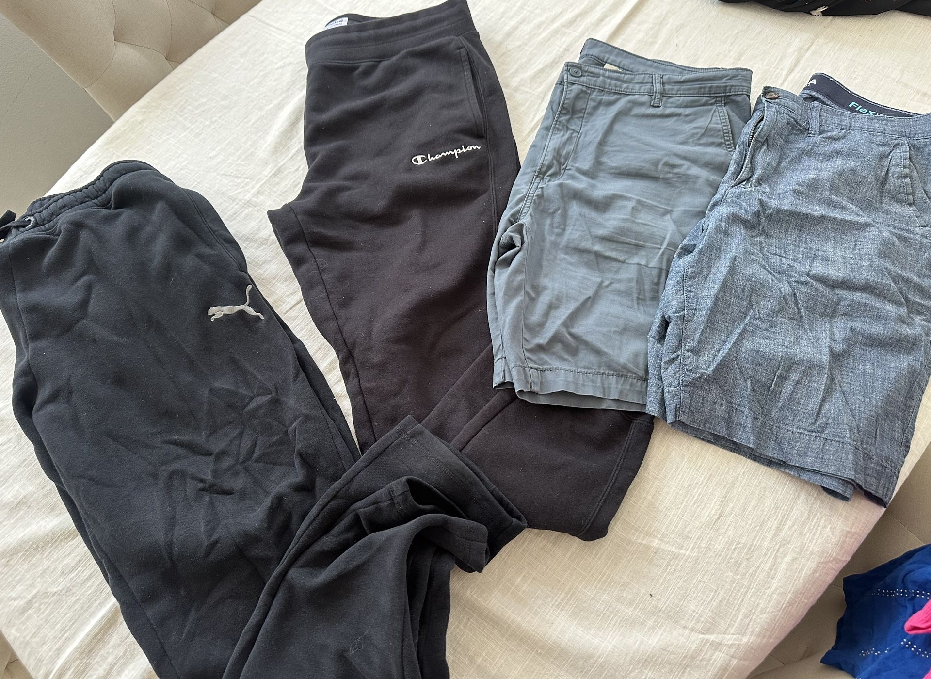 Men’s Short Size 36 And Pant Bundle Size Large